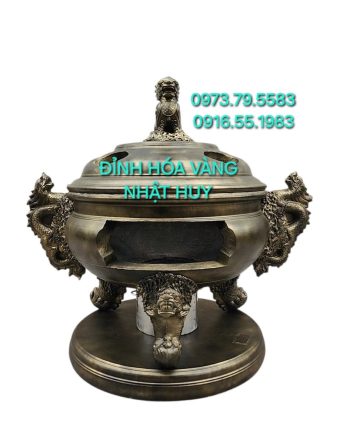 Đỉnh Hóa Vàng Nhị Long 147cm