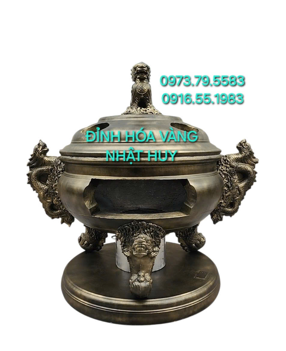 Đỉnh Hóa Vàng Nhị Long 147cm